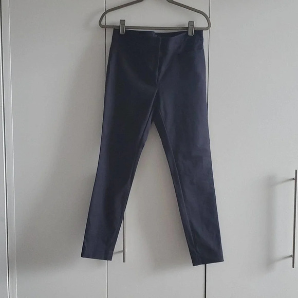 Club Monaco Size 6 Cotton Navy Blue Pants - Picture 1 of 5